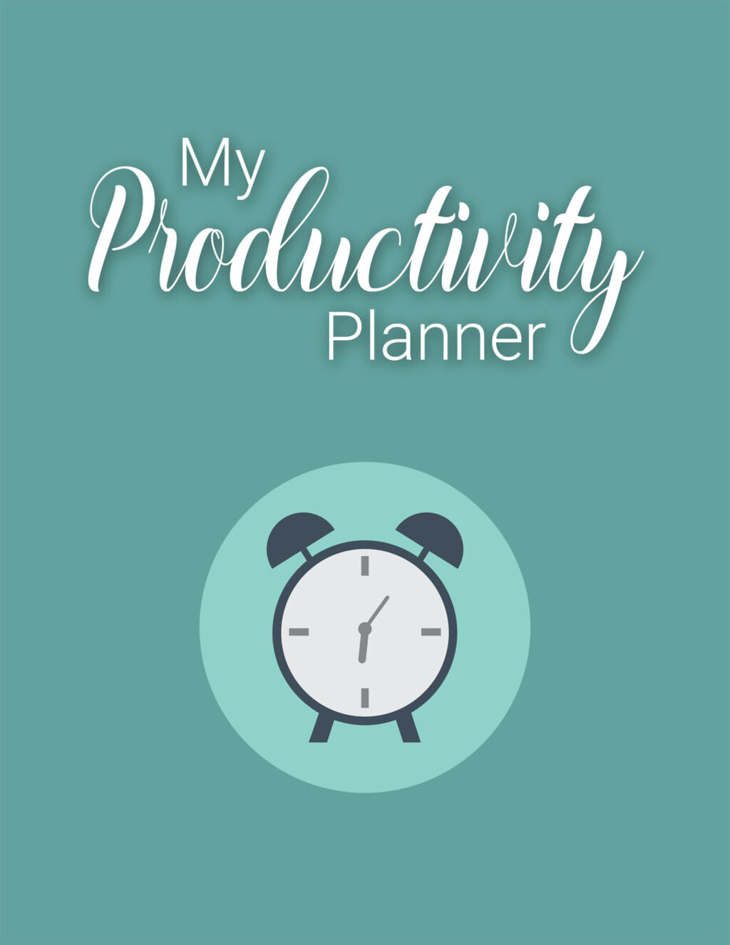 Productivity Planner  Digital Download