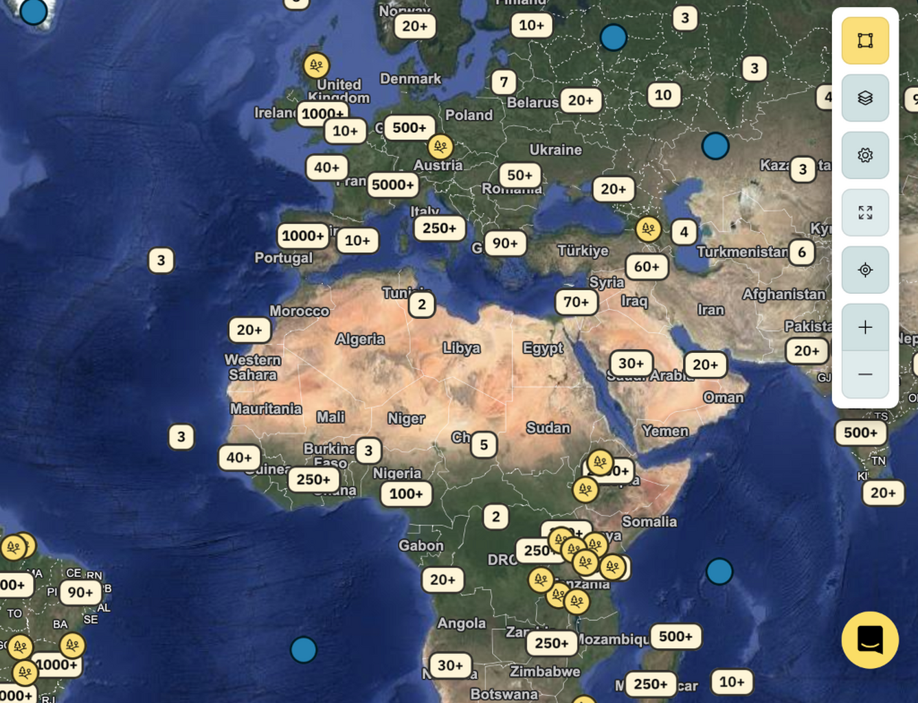 Lare-scale restoration with the Restor platform