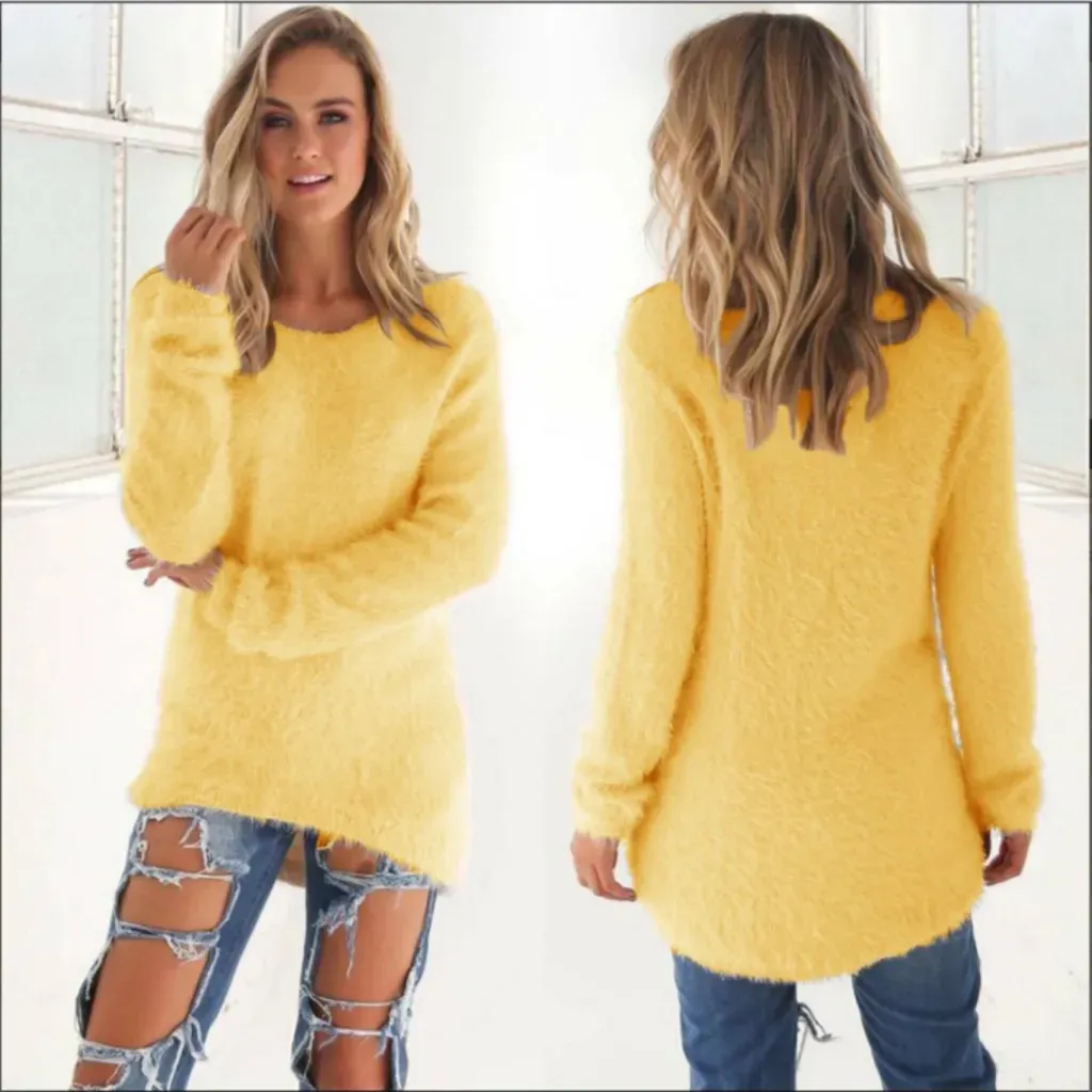 Women's Long Sleeve - Yellow Sizes: S-XL 