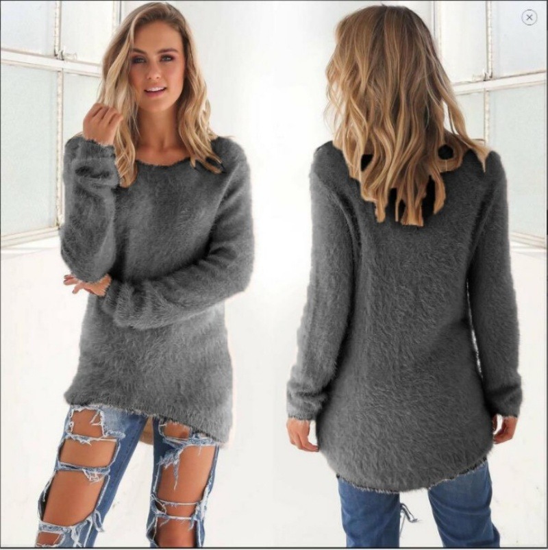Women's Long Sleeve - Gray Sizes: S-XL 