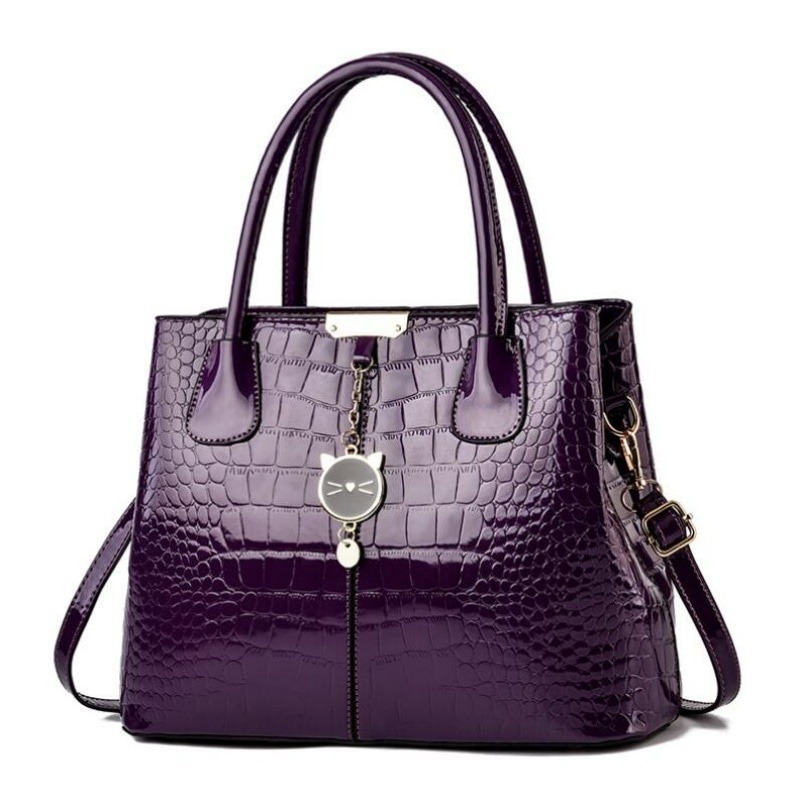 Tote Handbag - Purple