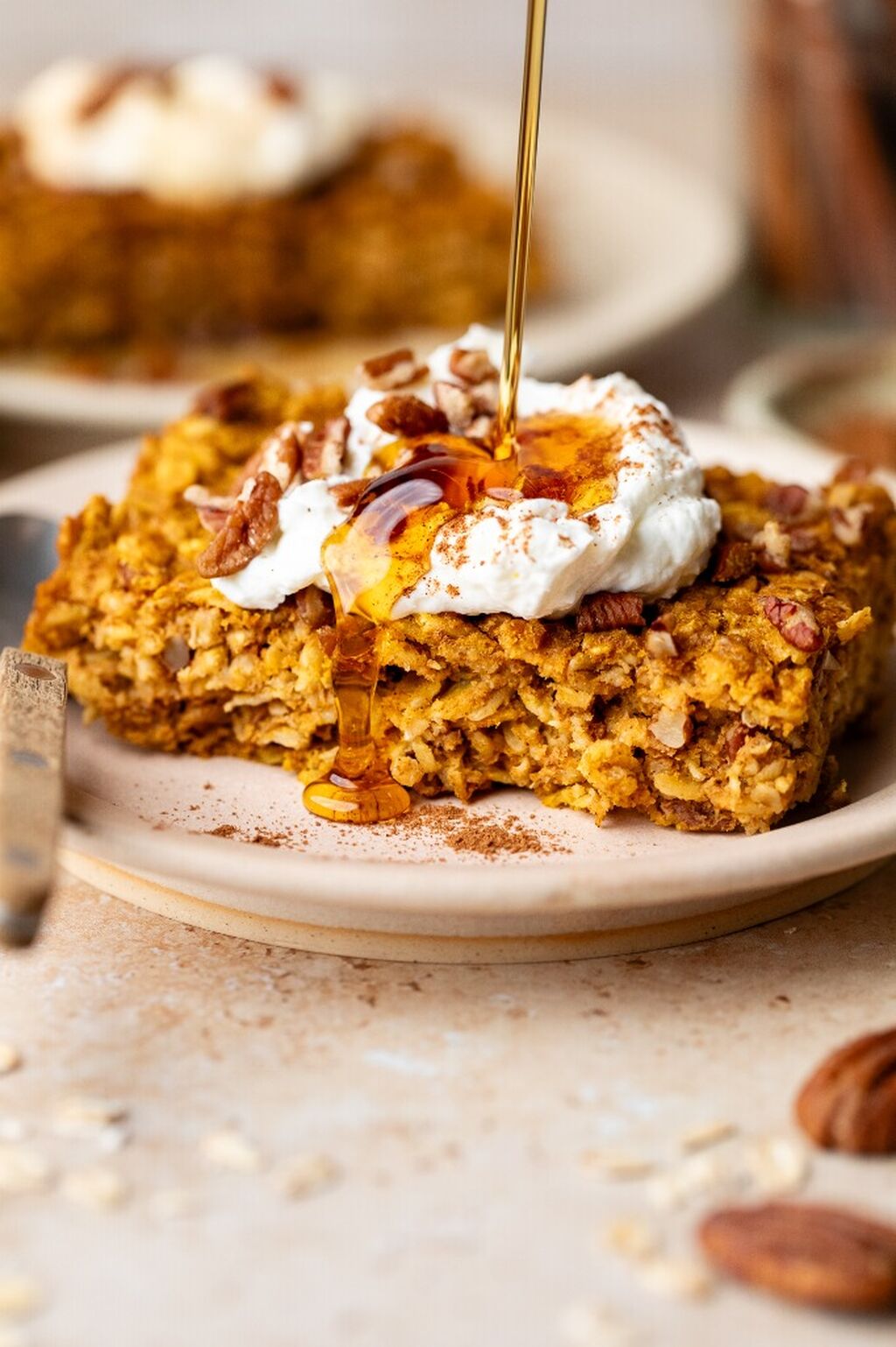 Pumpkin Baked Oatmeal