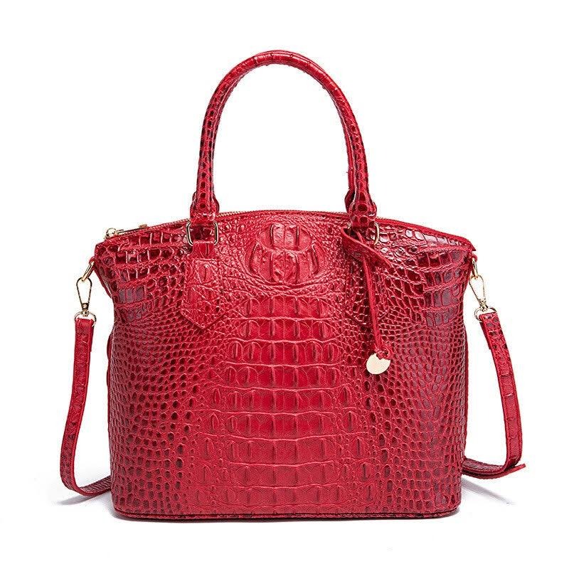 Alligator Tote - Red