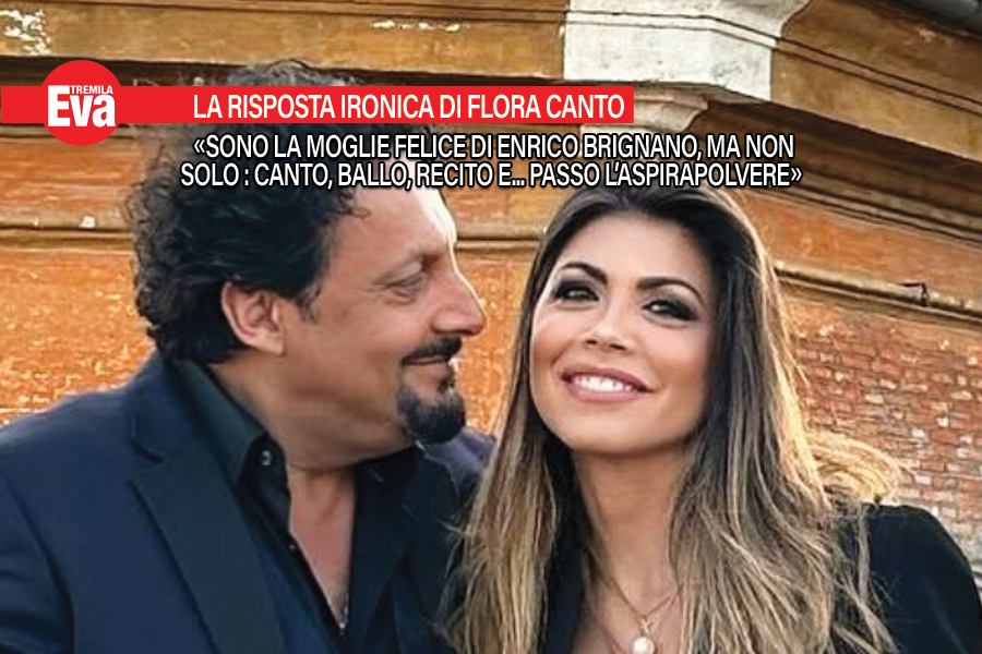 Flora Canto: non sono solo la moglie di Enrico Brignano