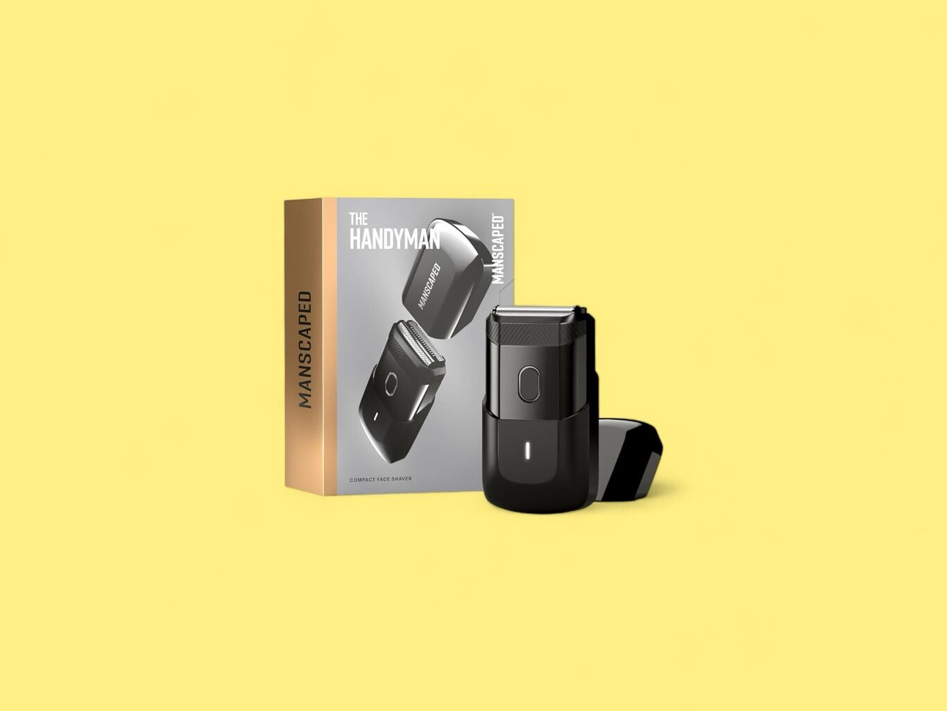 MANSCAPED&reg; The Handyman: The Ultimate Compact Face Shaver for Effortless Grooming