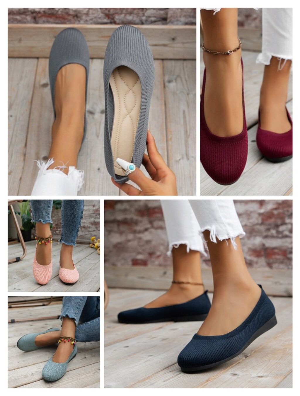 Flats - Various Colors in Multiple Sizes