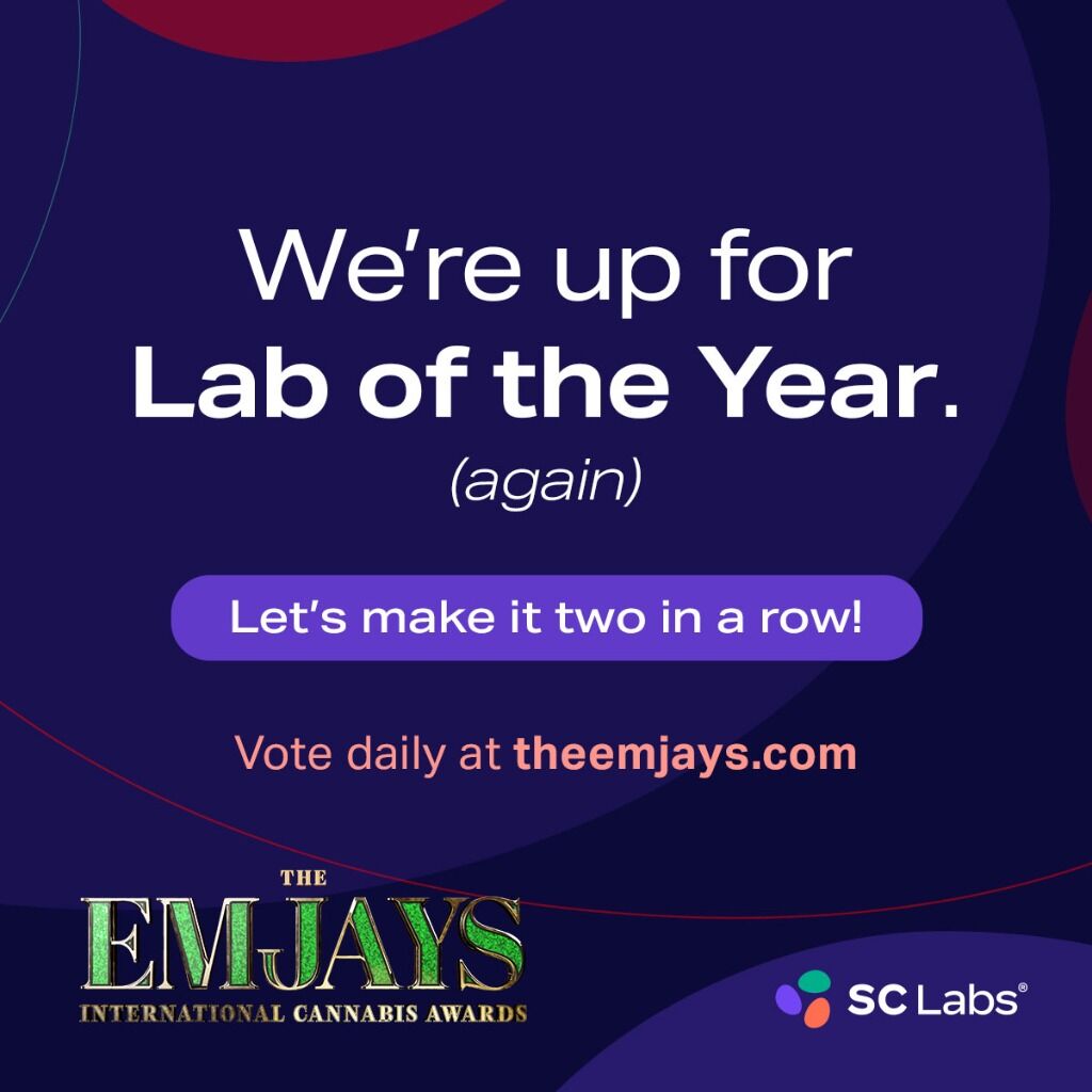 We're up for the Emjays Testing Lab of the Year, Again!