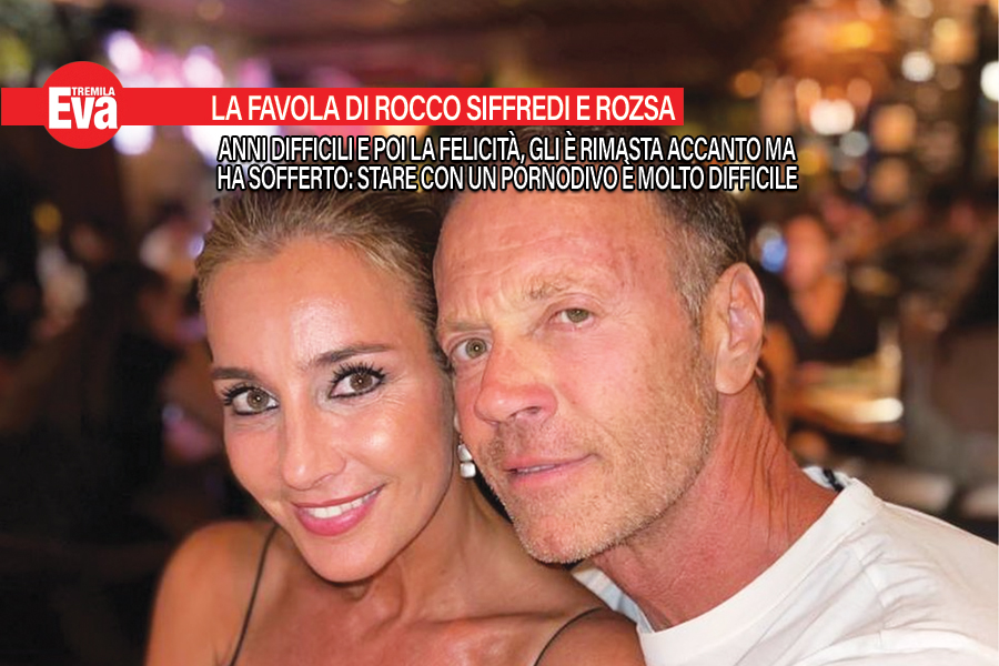 Rocco Siffredi e Rozsa Tassi: 30 anni d'amore mai facili