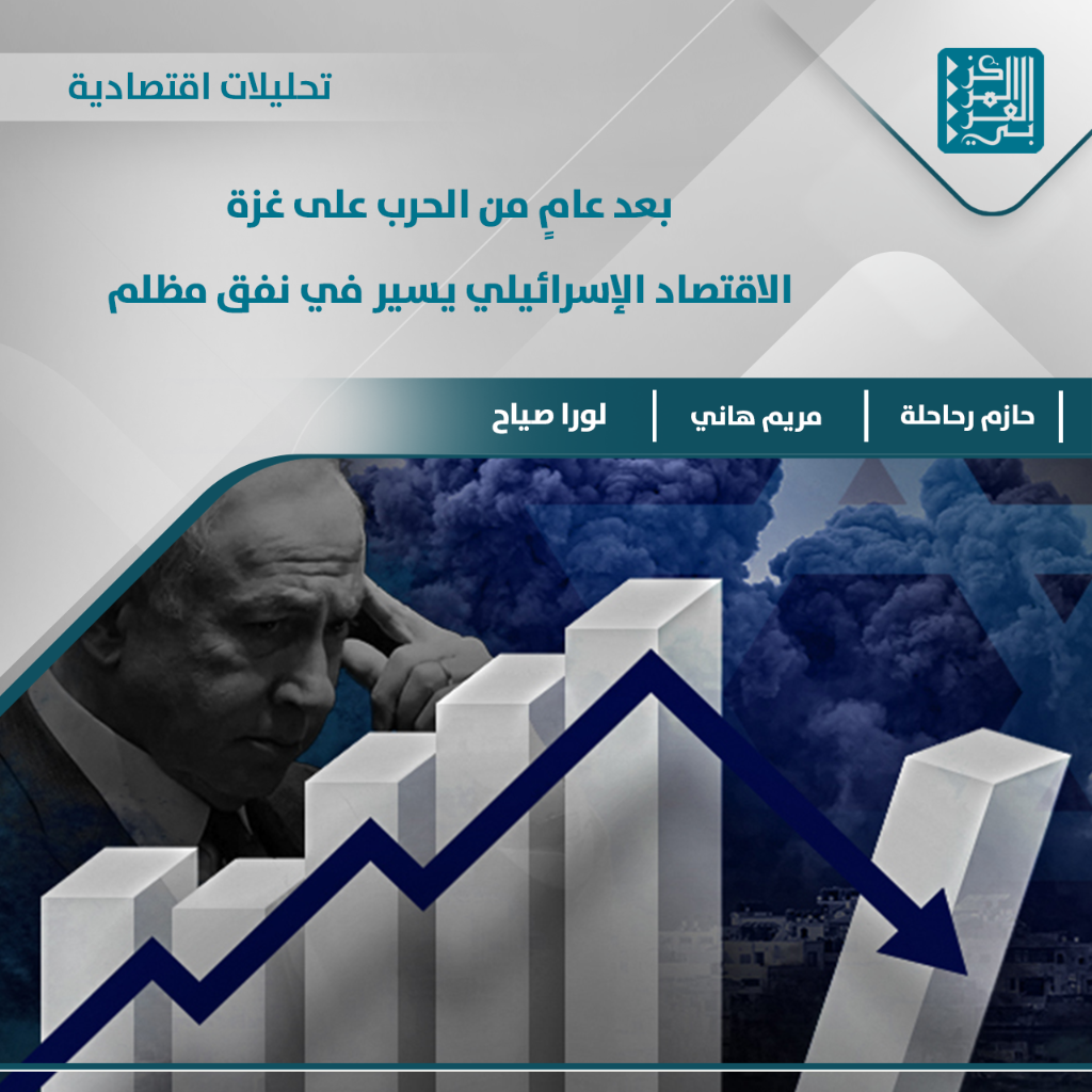تحليلات اقتصادية | بعد عامٍ من الحرب على غزة: الاقتصاد الإسرائيلي يسير في نفق مظلم