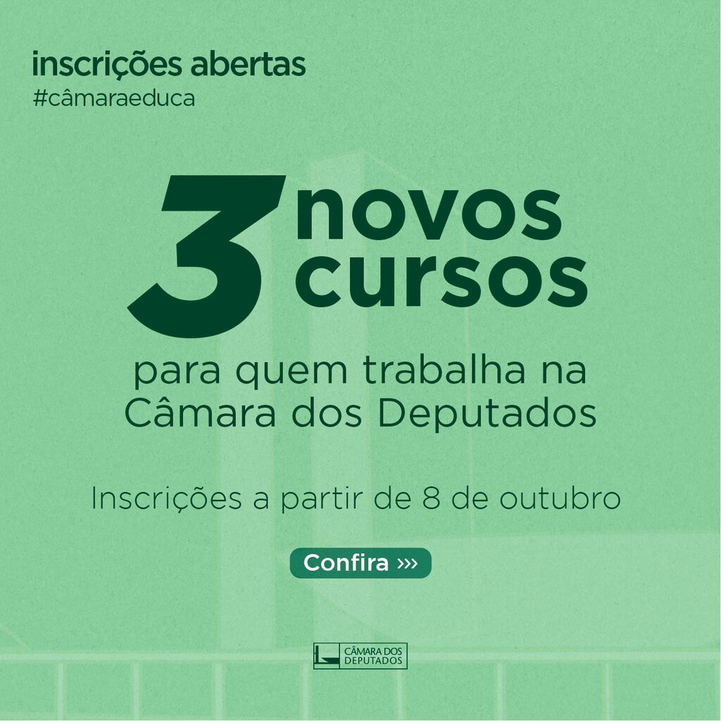 cursos da semana