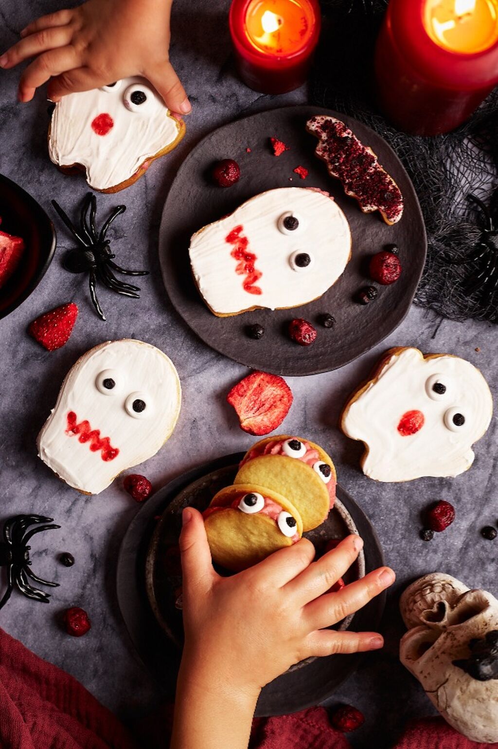 Halloweenske keks&iacute;ky
