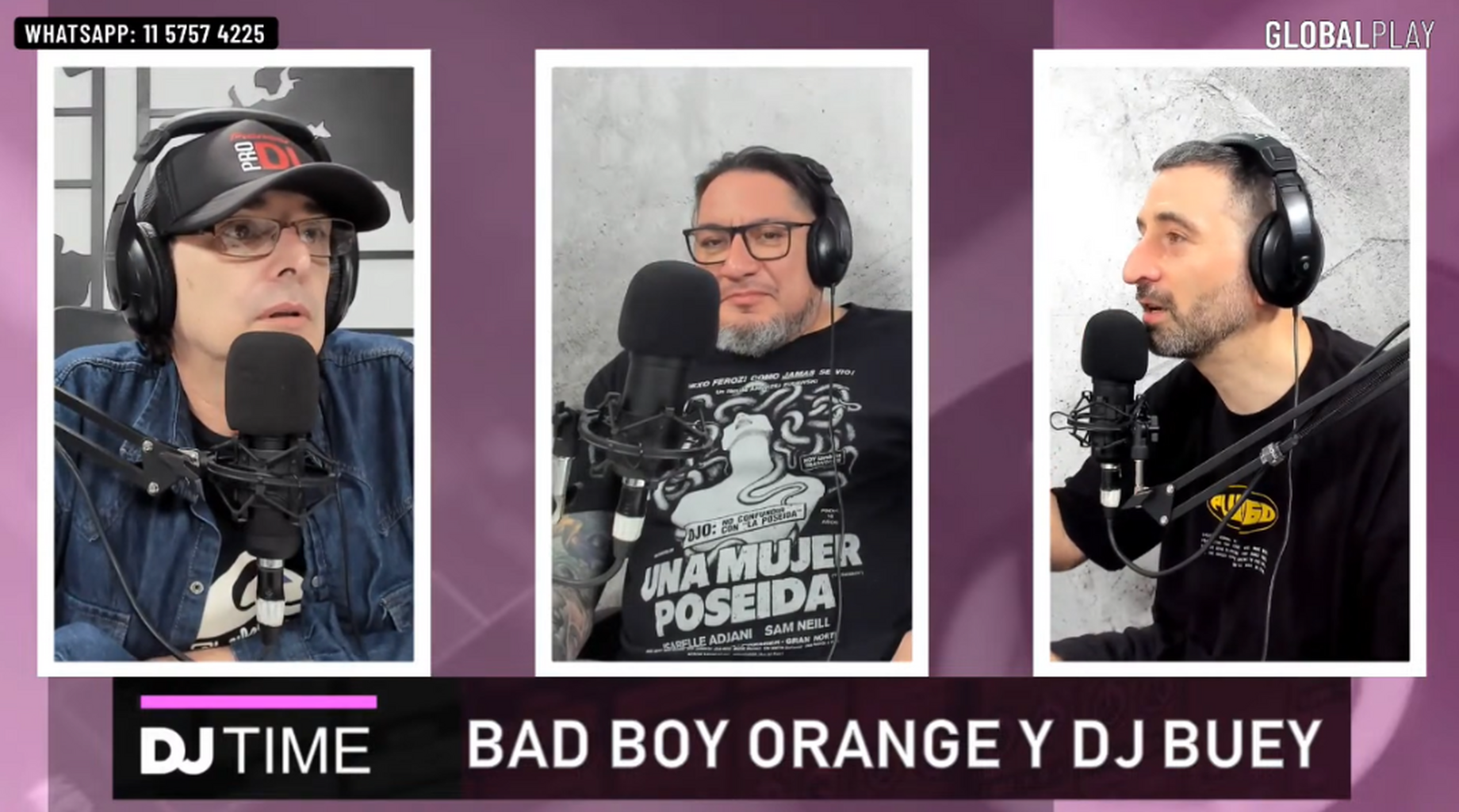 Bad Boy Orange y Dj Buey en Dj Time
