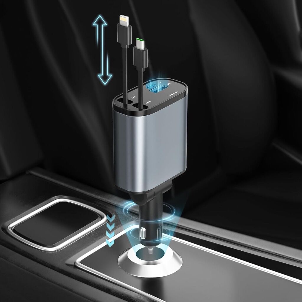 retractable car charger