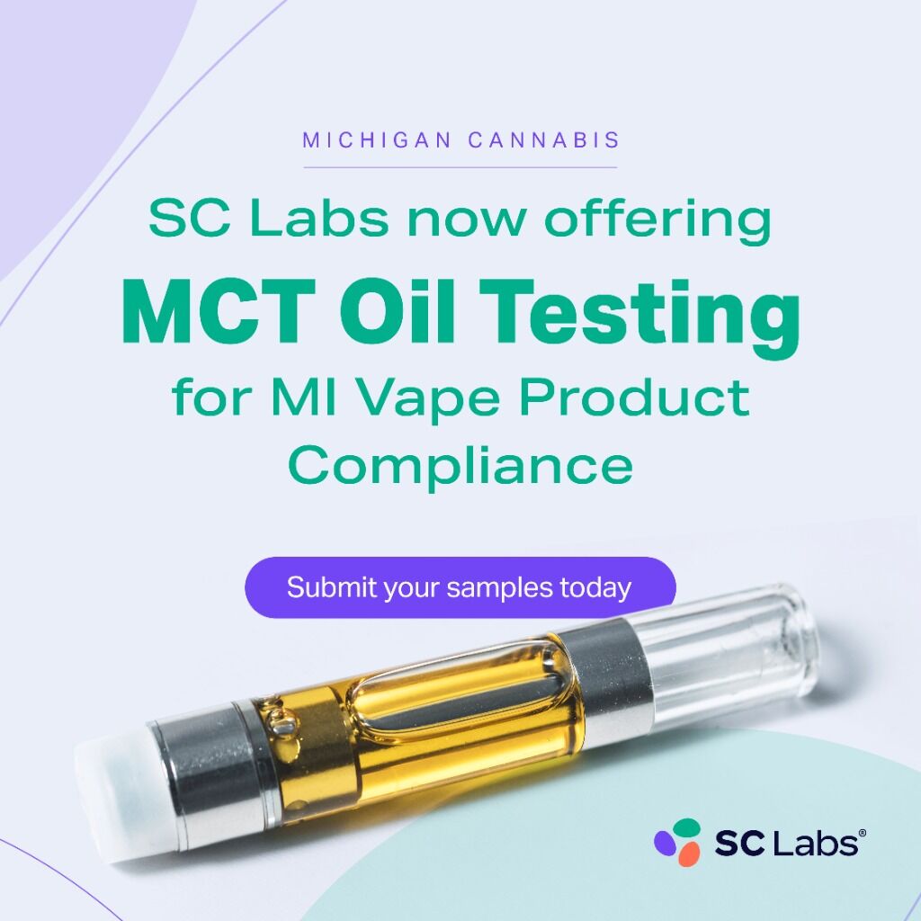 SC Labs now offers MCT oil testing to keep your products compliant and safe