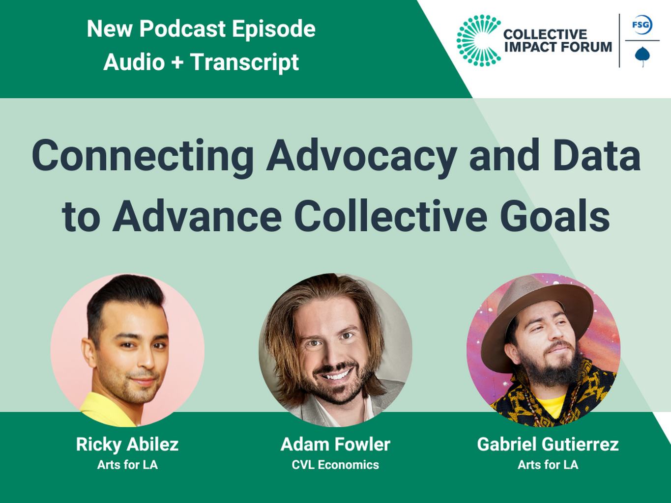 🎧 Our podcast episode with Collective Impact Forum!