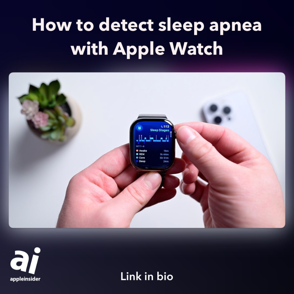 How to detect sleep apnea with Apple Watch