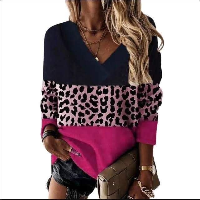 Pink Striped Long Sleeve Shirt