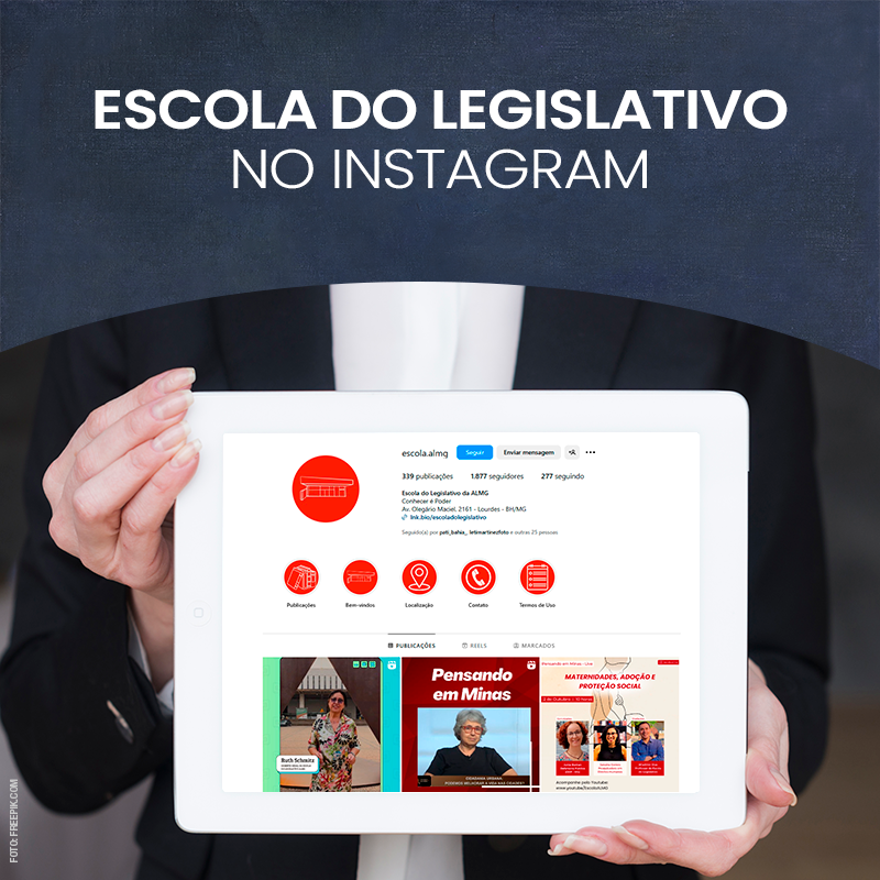 Escola do Legislativo no Instagram