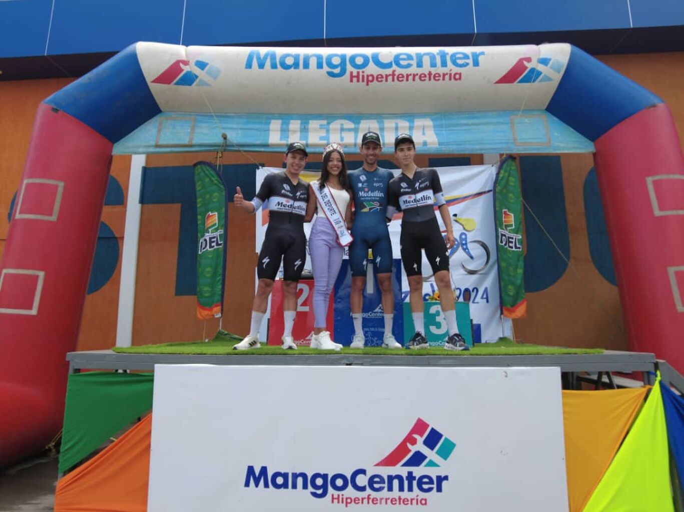 El Team Medell&iacute;n comanda la vuelta a Venezuela
