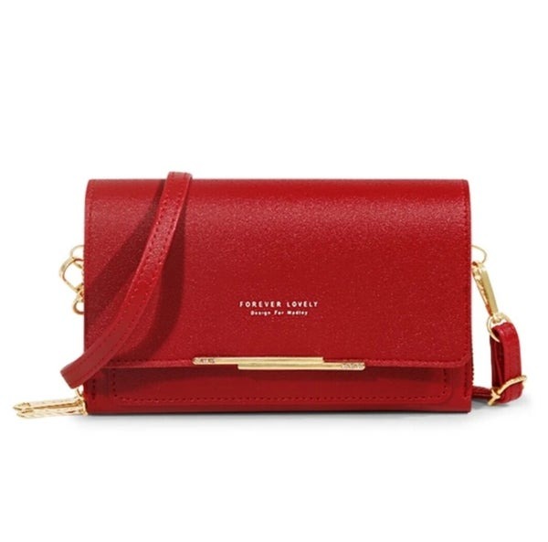 Red Wallet As Purse