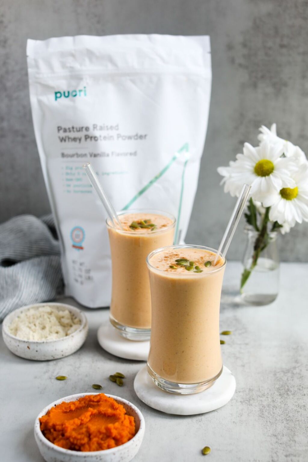 Pumpkin Protein Smoothie (Puori Promo)