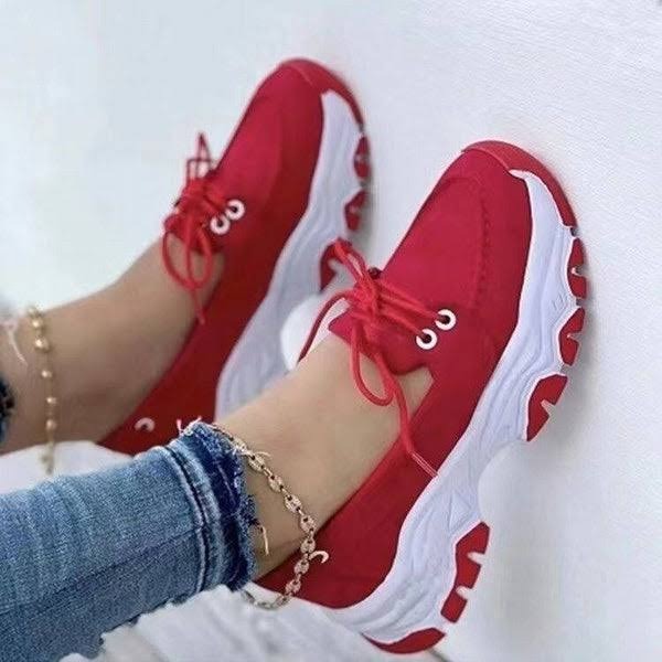Red Platform Shoes