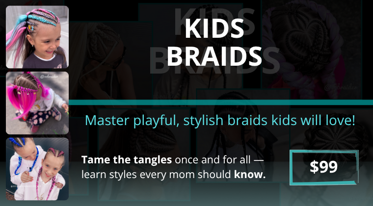 Kids braids - Learn how to braid kids easily