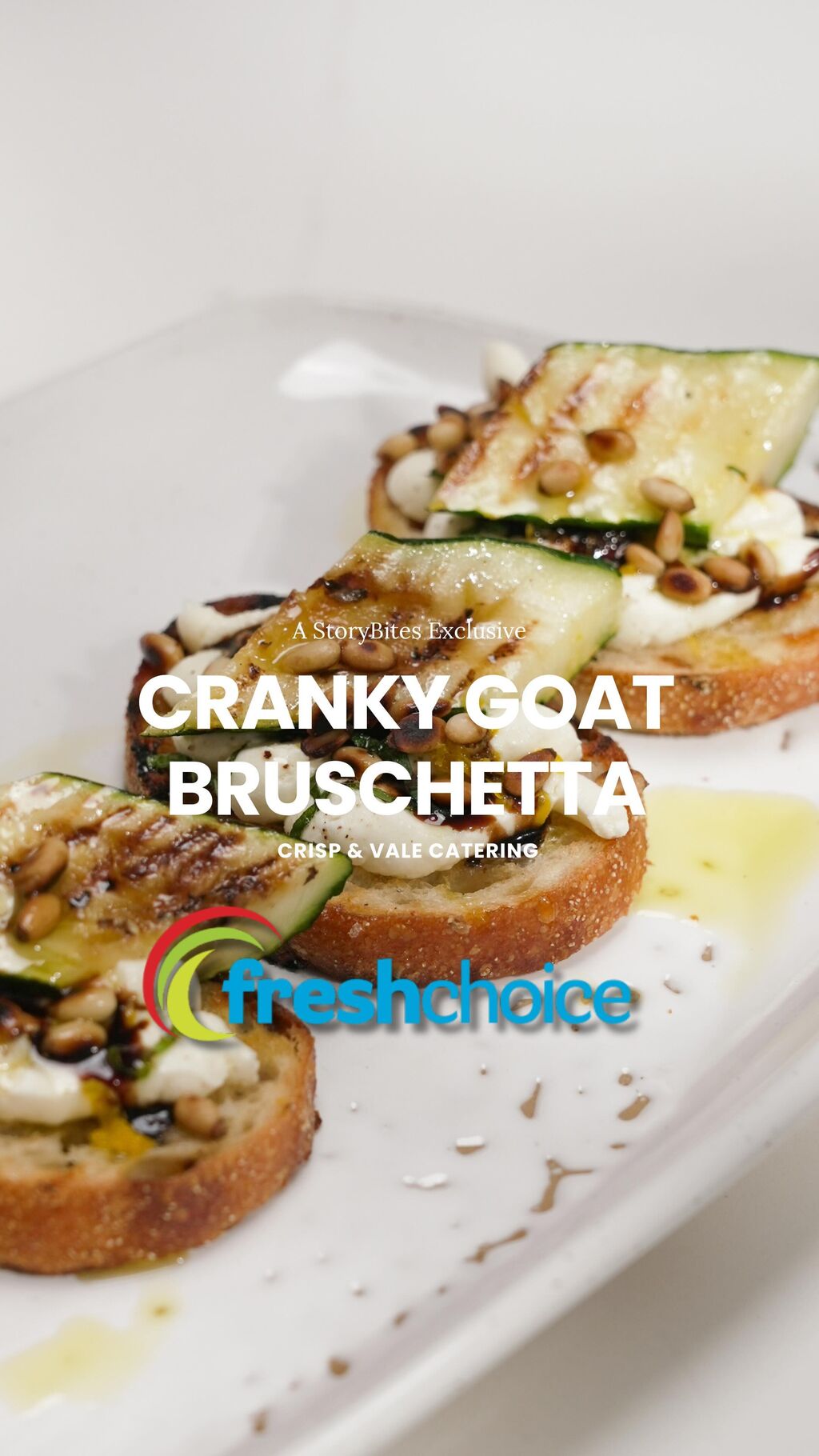 Cranky Goats Cheese Bruschetta