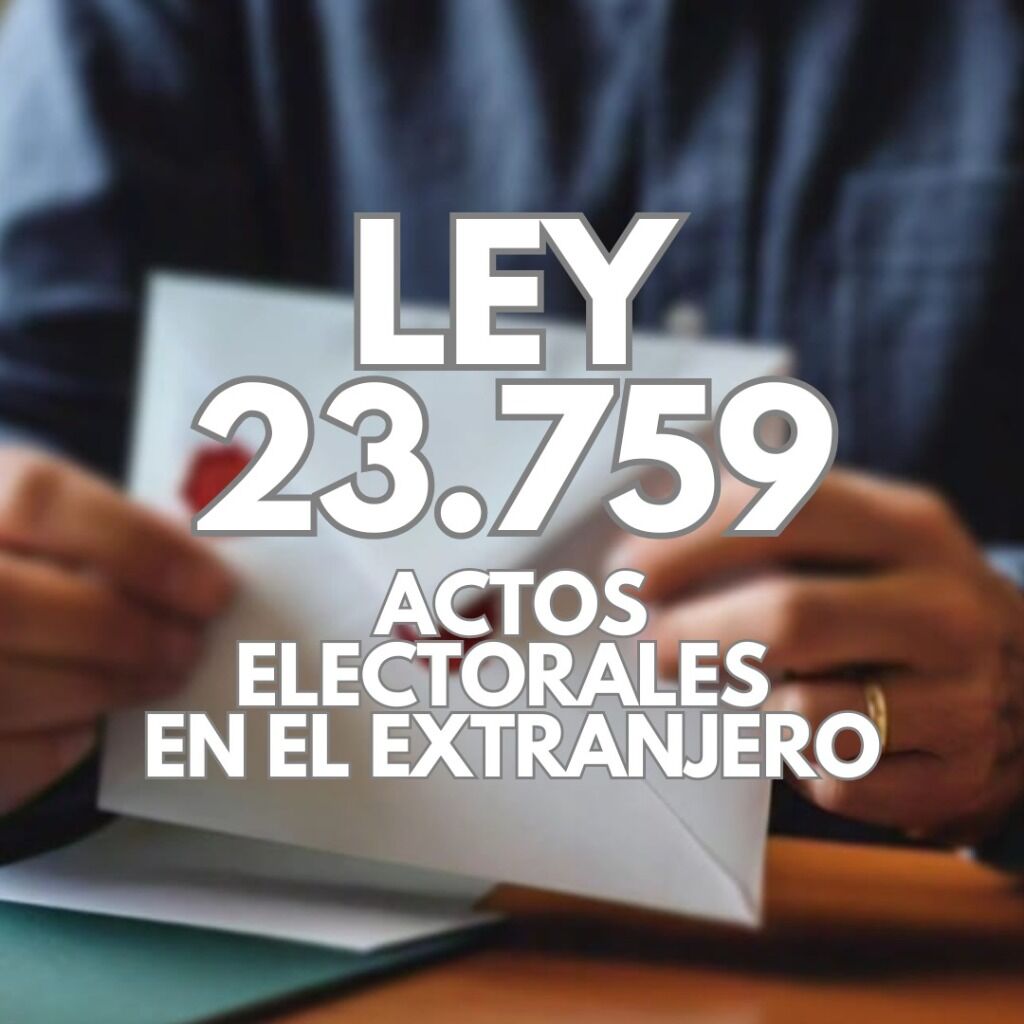 Actos Electorales en el Extranjero