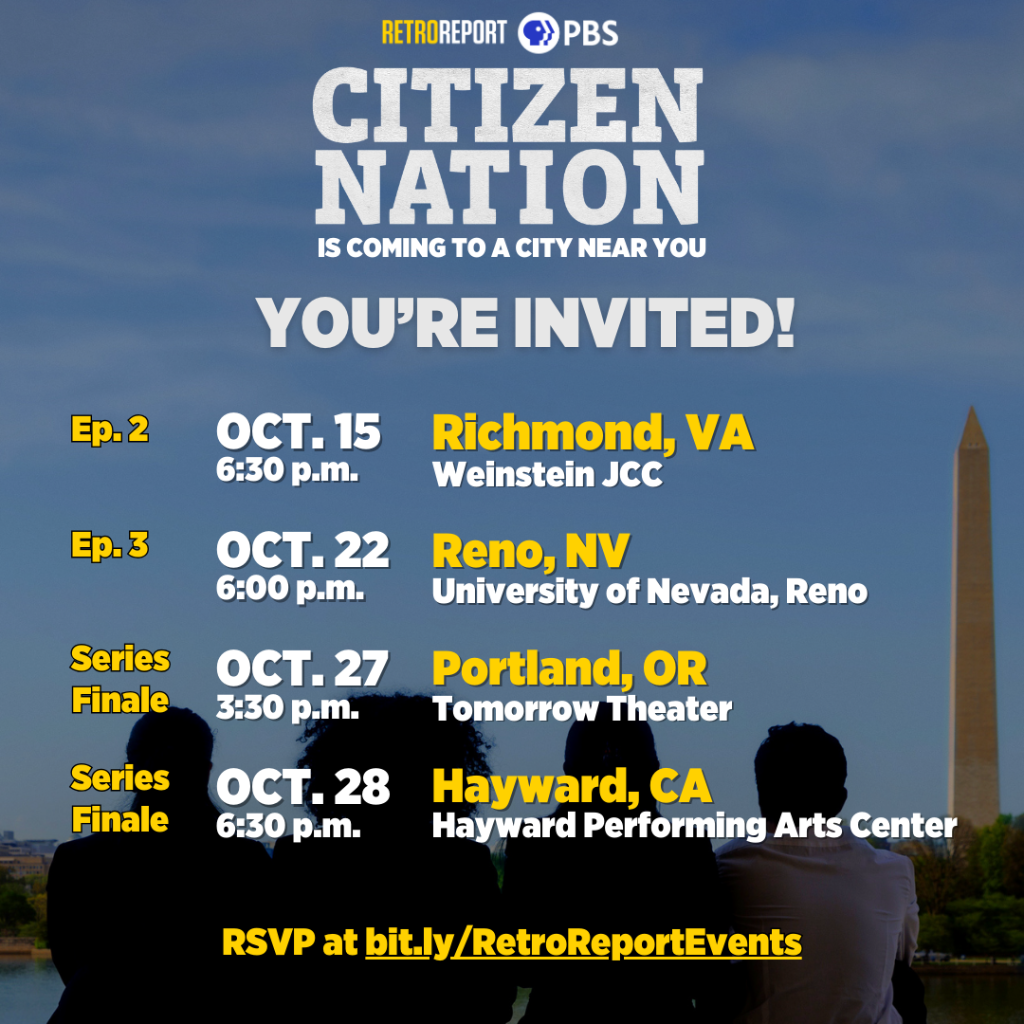 ATTEND A 'CITIZEN NATION' WATCH PARTY NEAR YOU 