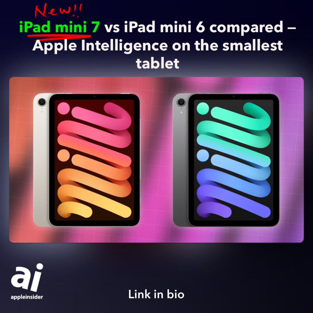 iPad mini 7 vs iPad mini 6 compared: Specs, features, price