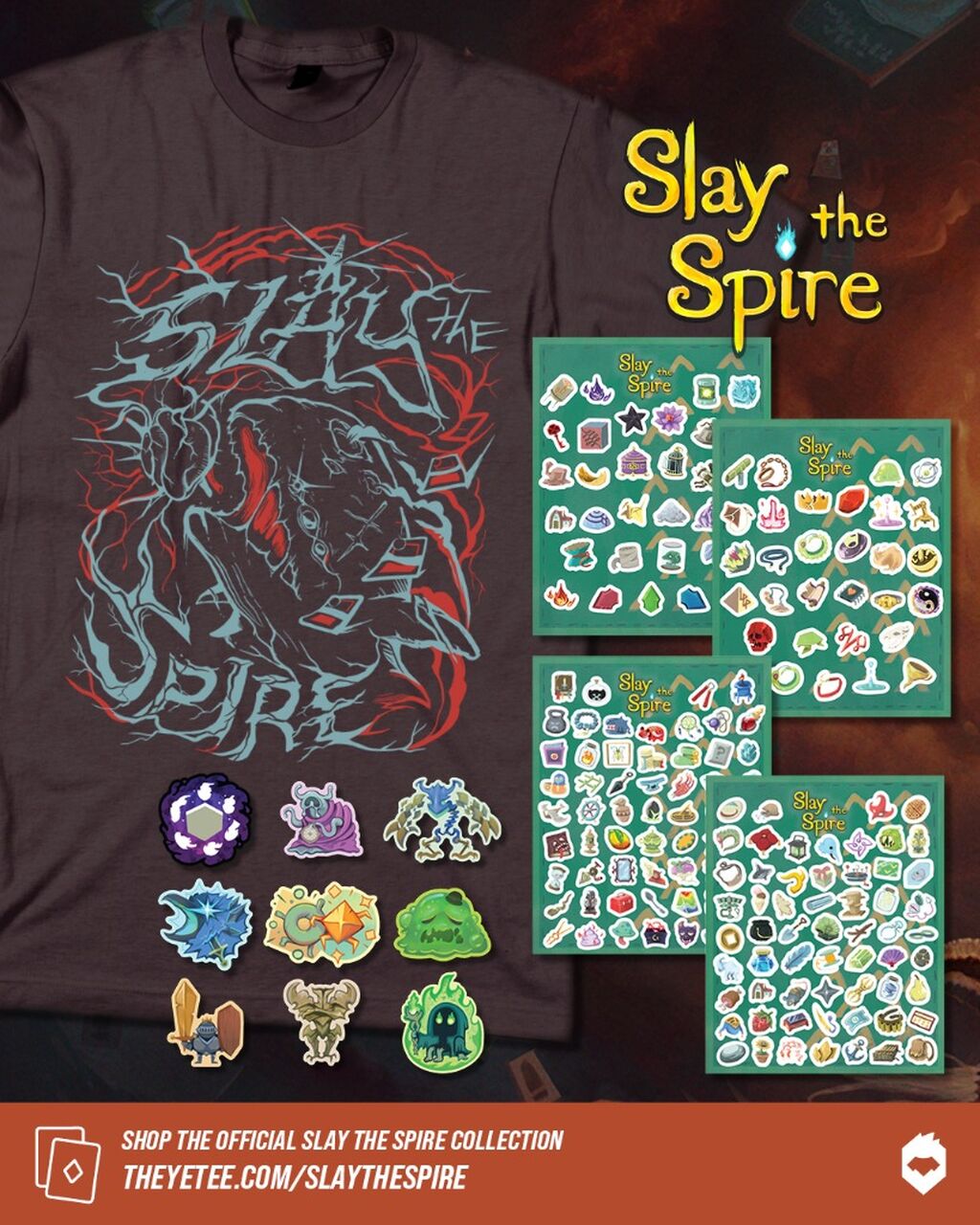 Make Another Run for the Top: New Slay the Spire Merch!