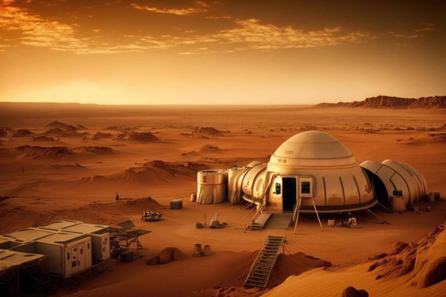 World Space Week - biomining in space
