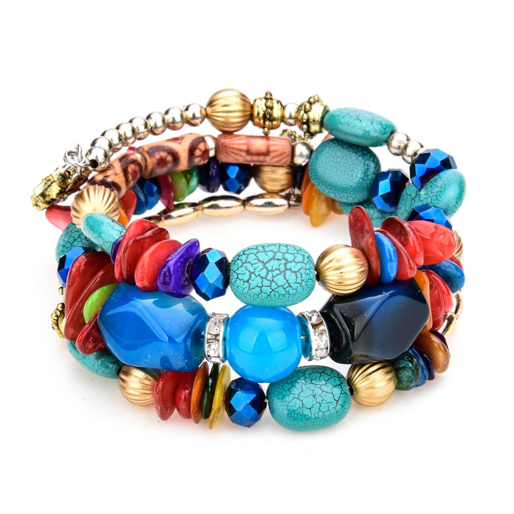 Multicolor Stack Bracelet