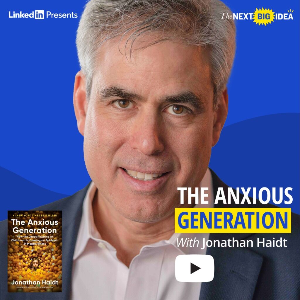 What Smartphones are Doing to Our Kids with Jonathan Haidt