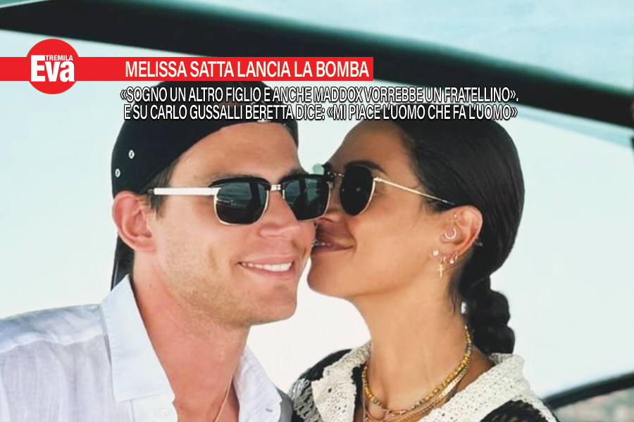 Melissa Satta vuole un altro figlio: un messaggio a Beretta?