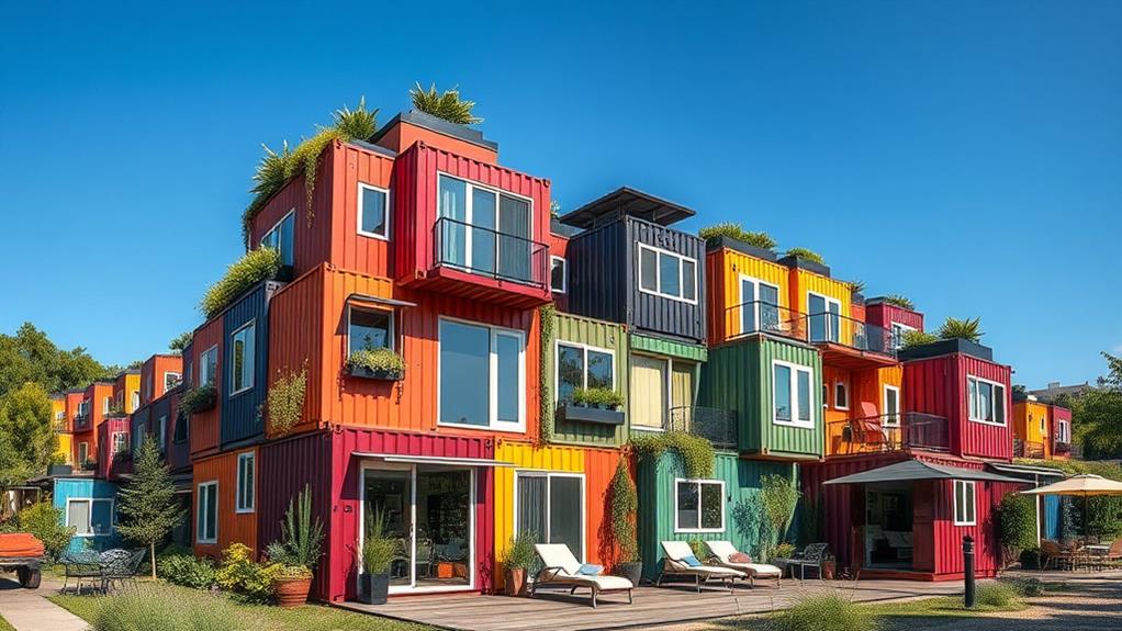 Combining Function and Style: The Aesthetic Appeal of Stacked Container Homes