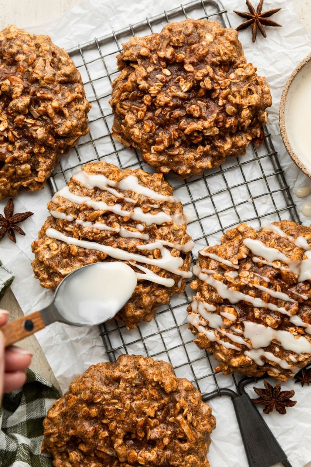 Chai Spice Protein Breakfast Cookies