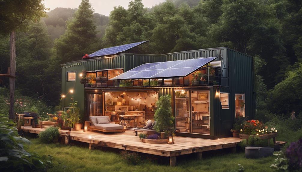 Off-Grid Living in a Container House