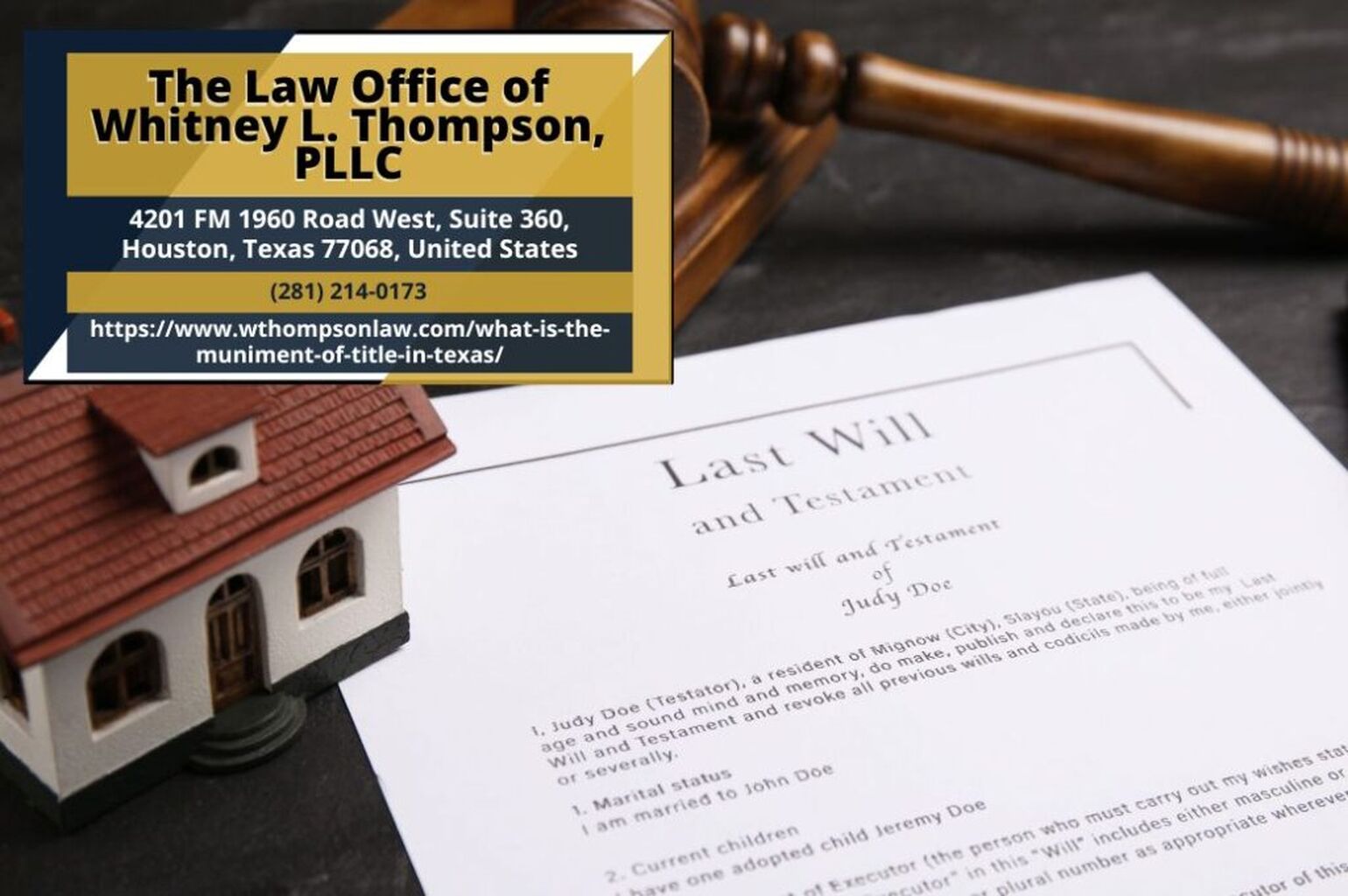What Is The Muniment Of Title In Texas?