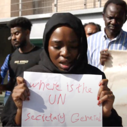 &ldquo;Where Is Your Humanity?&rdquo; African Families Demand Humanitarian Evacuation