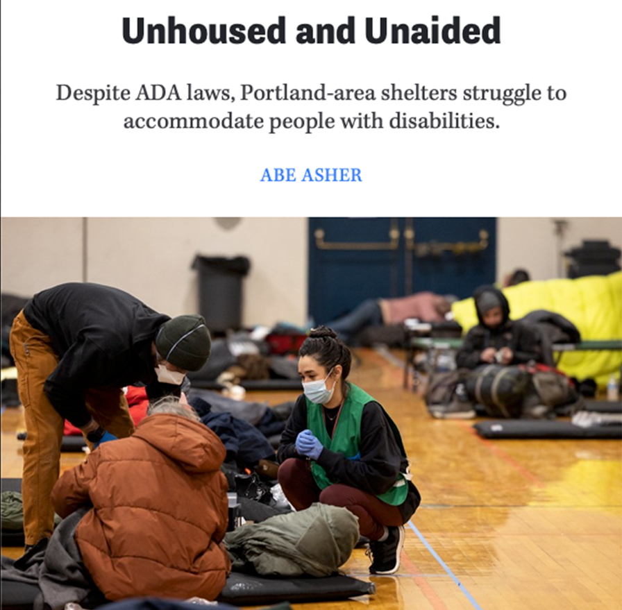 Unhoused and Unaided