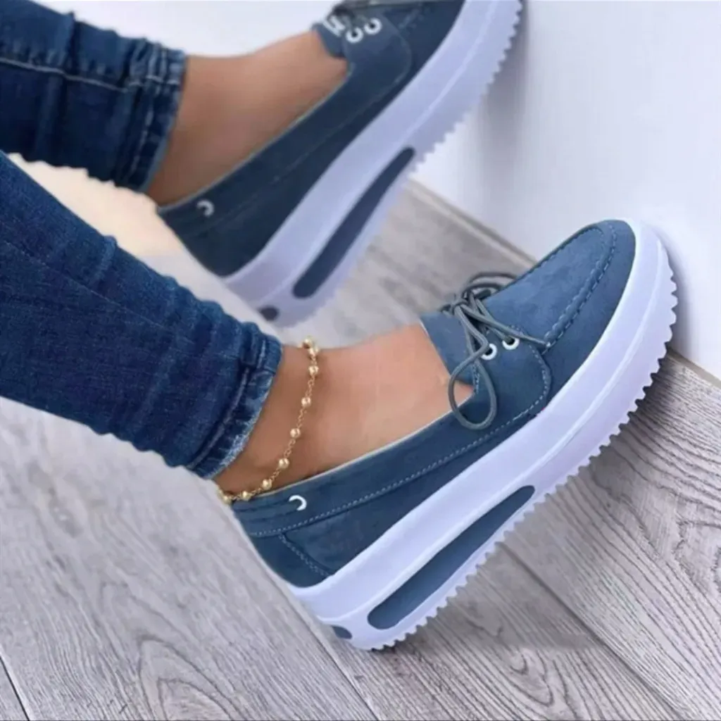 Blue Platform Shoes - Sizes 5.5 to 9