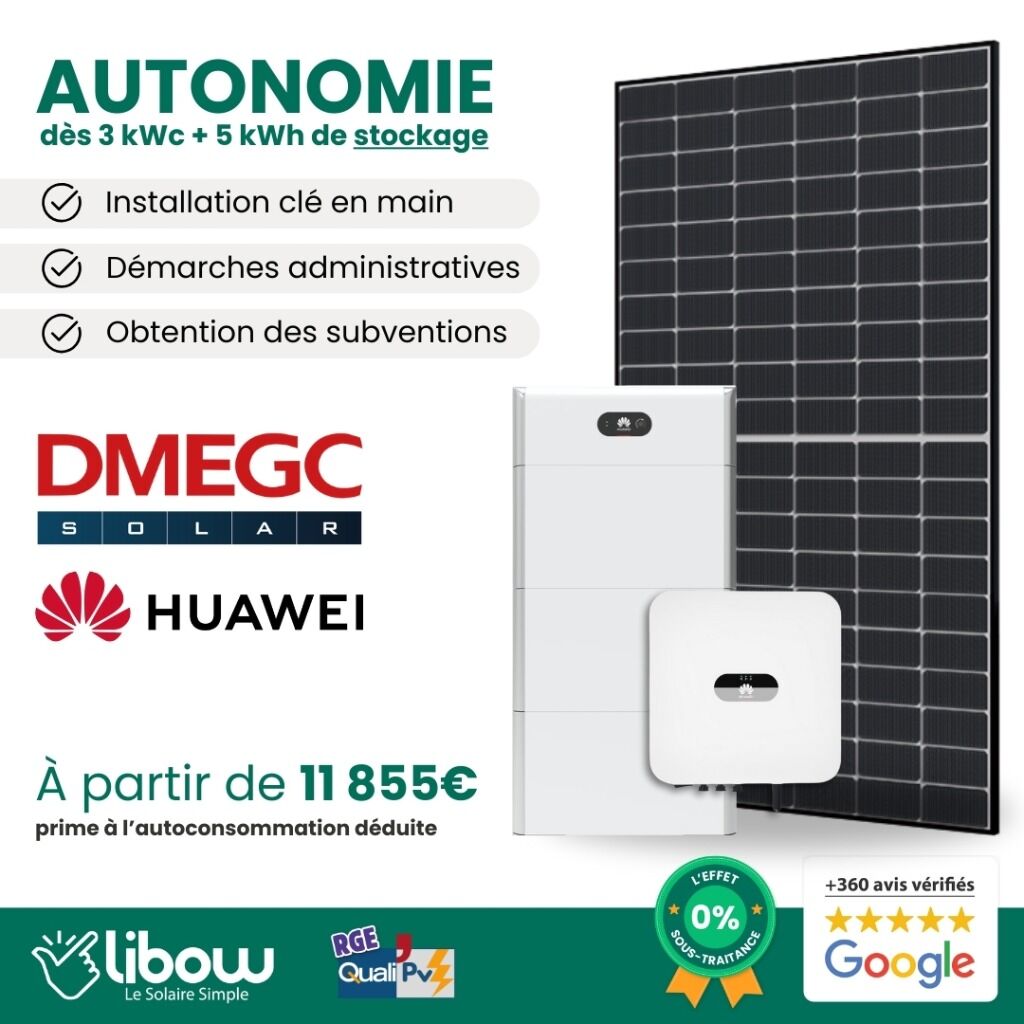 Installations avec batteries