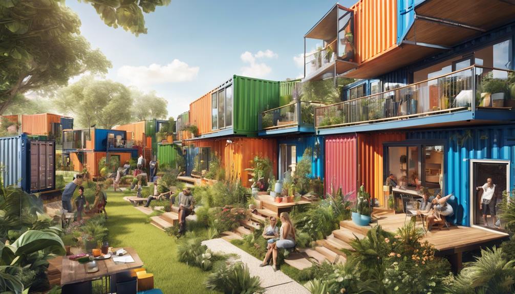 Benefits of Living in a Container Home Community