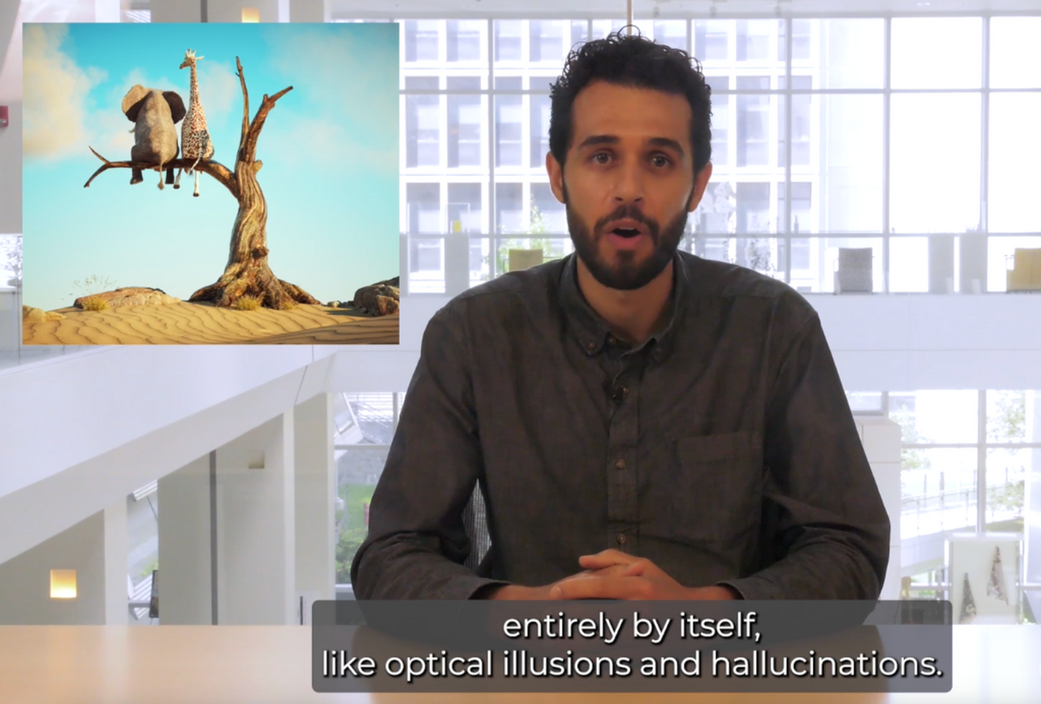 NIH SciBites: Using Illusions to Probe the Origins of Consciousness