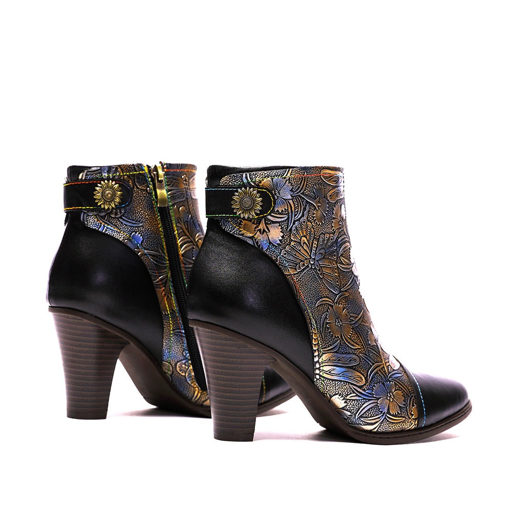 Black Short Boot in Sizes 5.5 to 9