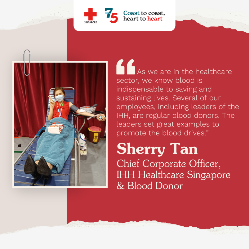 📖 Leading by Example: Sherry Tan's Journey as a Blood Donor and Advocate for Corporate Responsibility