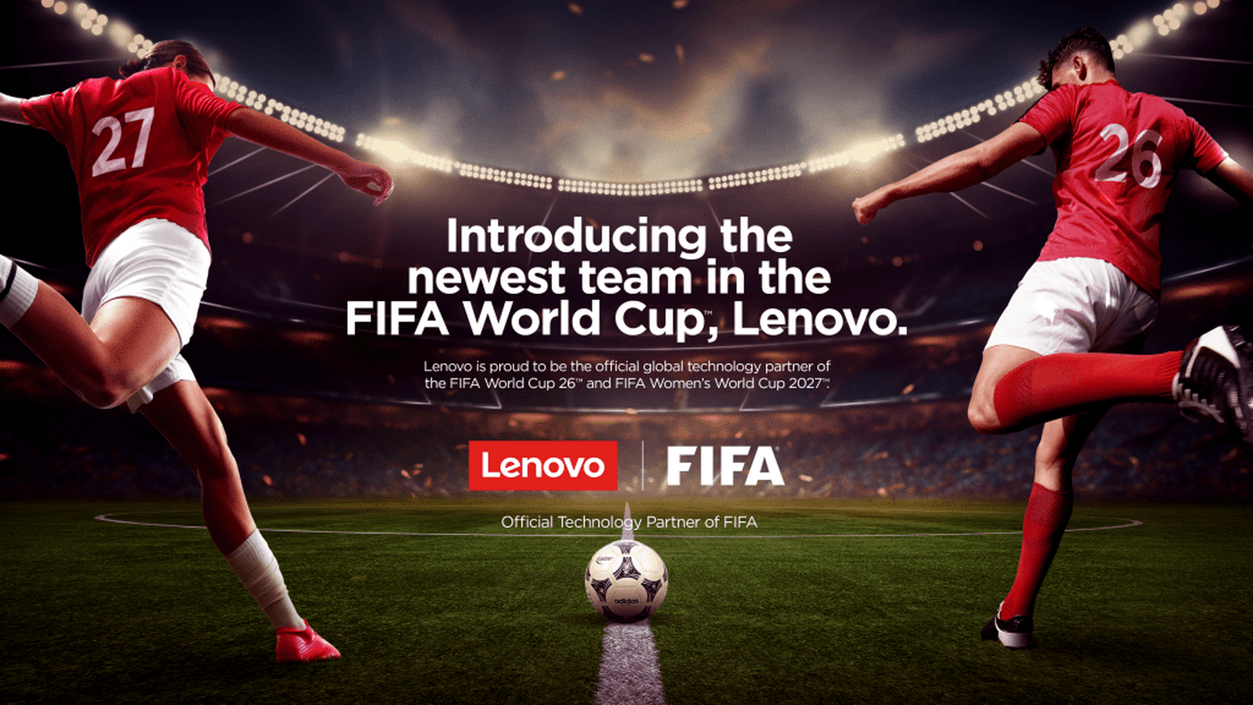 Lenovo named Official FIFA Technology Partner - Lenovo StoryHub