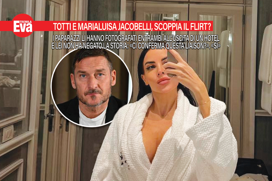 Marialuisa Jacobelli conferma la liaison con Francesco Totti